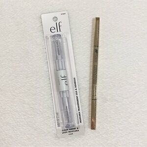 Kokie Eyebrow Pencil and elf Clear Brow & Lash Duo Bundle Set